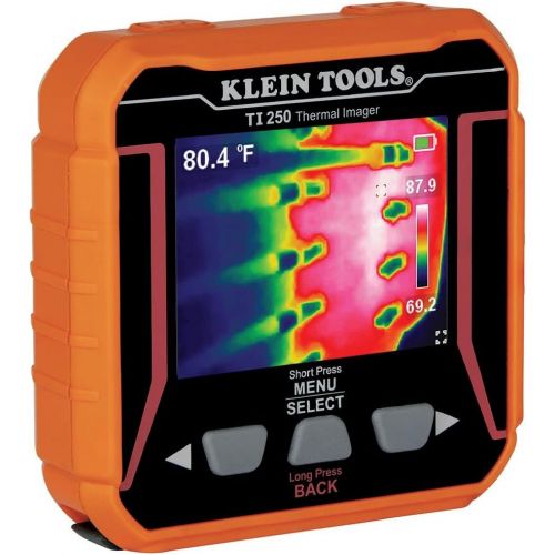  [아마존베스트]Klein Tools TI250 Rechargeable Thermal Imager, Over 10,000 Pixels with Three Color Pallettes and High and Low Temperature Points