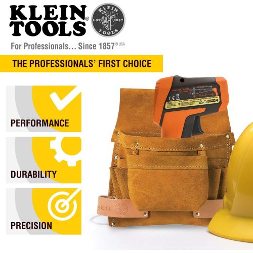  Klein Tools IR5 Dual Laser 12:1 Infrared Thermometer