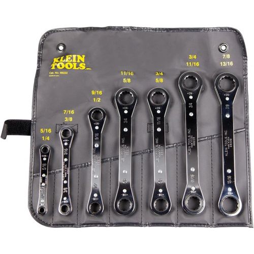  7 Piece Ratcheting Box Wrench Set Klein Tools 68222