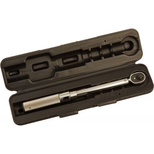  Torque-Sensing Wrench, 30 to 250-InchPound Range Micro-Adjustable Wrench, Square-Drive Ratchet Head Klein Tools 57005