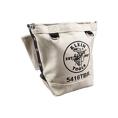  Bolt Retention Pouch, Canvas, 10-Inch Wide Klein Tools 5416TBR