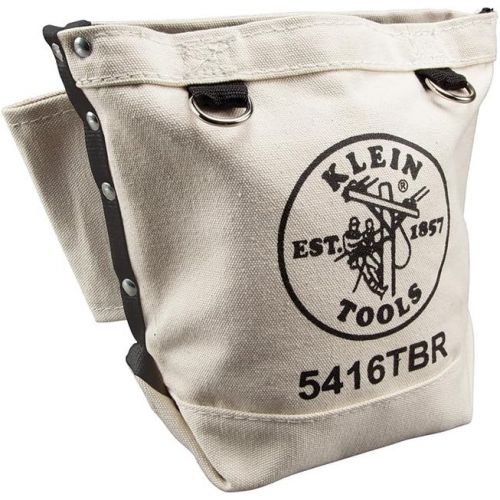  Bolt Retention Pouch, Canvas, 10-Inch Wide Klein Tools 5416TBR