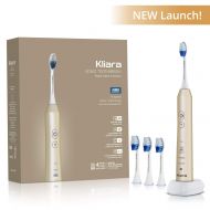 Kliara Electric Sonic Toothbrush | 1 Rechargable Waterproof Brush | Fastest Motor in the Market 48.000 BPM...