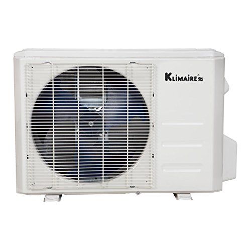  Klimaire KSIF012-H115-S 12,000 BTU 16 Seer Ductless Mini-Split Inverter Air Conditioner Heat Pump System with 15. Installation Kit (115V), 12,000 BTU - 115 V