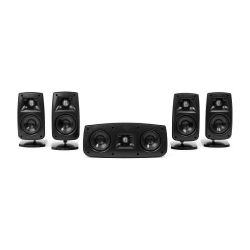 클립쉬 [아마존베스트]Klipsch Quintet IV Home Theater Speaker System (1010440)(Black High Gloss)