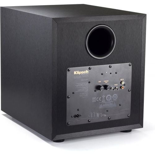 클립쉬 Klipsch R-10SWi 10 Wireless Subwoofer - Brushed Black Vinyl