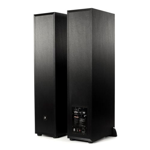 클립쉬 Klipsch R-28PF Surround Powerful Floor Standing Home Speaker, Set of 2, Black