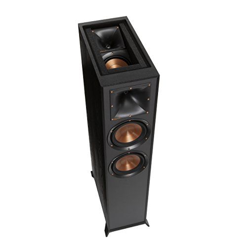 클립쉬 Klipsch R-625FA Powerful Detailed Floorstanding Single Home Speaker Black