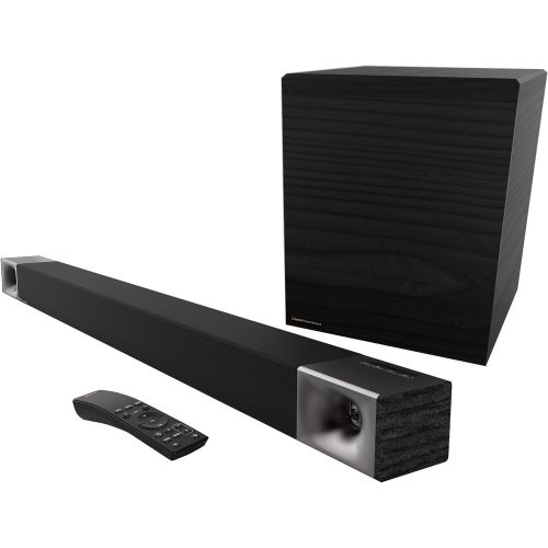 클립쉬 [아마존베스트]Klipsch Cinema 600 Sound Bar 3.1 Home Theater System with HDMI-ARC for Easy Set-Up, Black