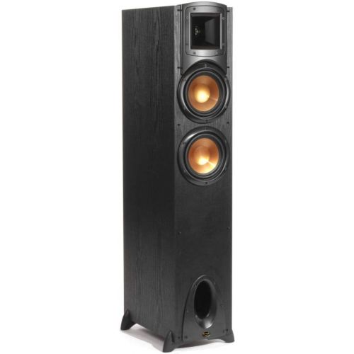 클립쉬 Klipsch Synergy Black Label F-200 Floorstanding Speaker with Proprietary Horn Technology, Dual 6.5” High-Output Woofers, with Room-Filling Sound in Black