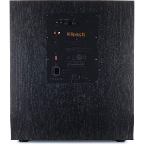 클립쉬 Klipsch SPL-150 15-inch Powered Subwoofer Bundle Klipsch WA2 Wireless Adapter - Ebony