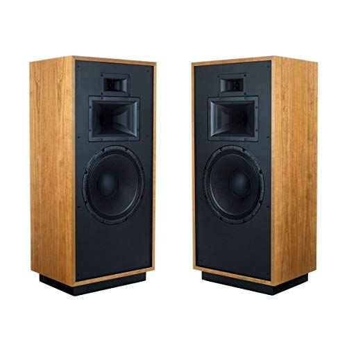 클립쉬 Klipsch Forte IV Heritage Premium Floorstanding Horn Loaded Speakers Natural Cherry