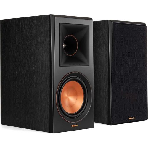 클립쉬 Klipsch 3.0 Speaker System Bundle with (1) RP 600C Center Channel Speaker and (2) RP 600M Bookshelf Speakers Ebony