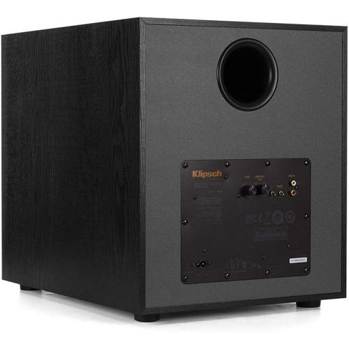 클립쉬 Klipsch 1065957 Reference Series R 100SW 10 inch 300W Subwoofer Bundle with Deco Gear 100ft Long 16 AWG Speaker Wire