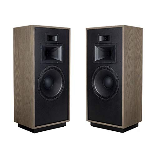 클립쉬 Klipsch Forte IV Heritage Premium Floorstanding Horn Loaded Speakers in Distressed Oak