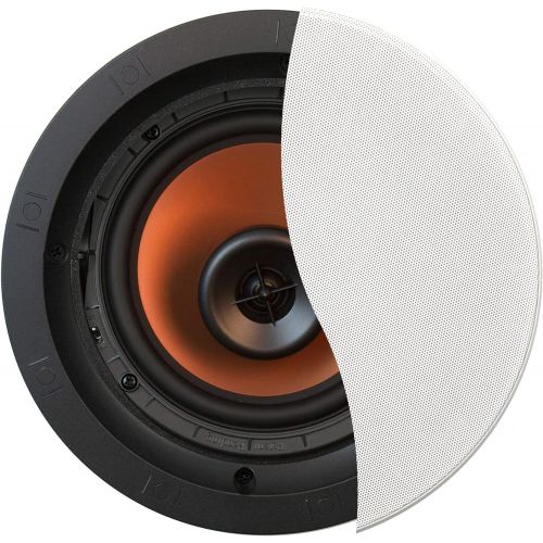 클립쉬 Klipsch (1 Pair) CDT 5650 C II in Ceiling Speaker Each (White) Bundle