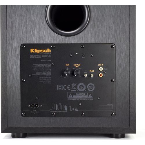 클립쉬 Klipsch R 10SWi 10 Wireless Subwoofer Brushed Black Vinyl
