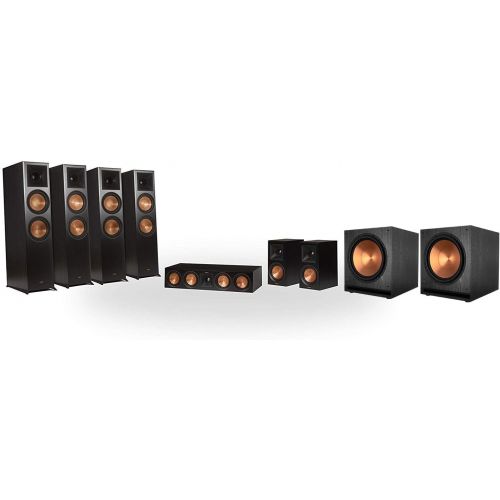 클립쉬 Klipsch RP 8060FA 7.2.4 Dolby Atmos Home Theater System Ebony