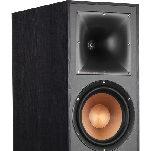 클립쉬 Klipsch Reference R 820F Floorstanding Speaker for Home Theater Systems with 8” Dual Woofers, Tower Speakers with Bass Reflex via Rear Firing Tractrix Ports in Black