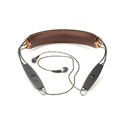 클립쉬 Klipsch X12 Bluetooth Neckband Headphones (Brown Leather)