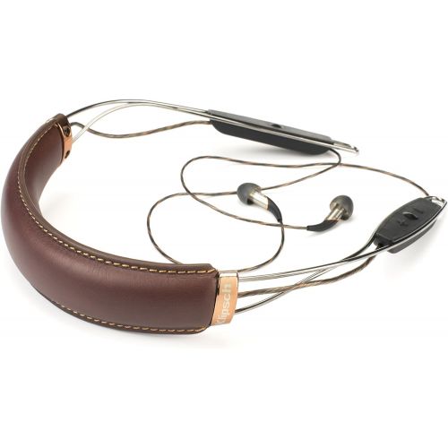 클립쉬 Klipsch X12 Bluetooth Neckband Headphones (Brown Leather)