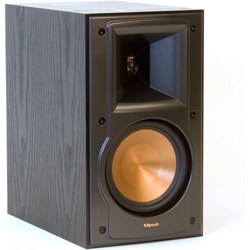 클립쉬 Klipsch RB 51 II (Pr) 2 Way Bookshelf Speakers,Black,Dimensions: 11.4 H x 6.5 W x 10.75 D