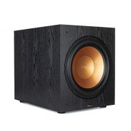 Klipsch Synergy Black Label Sub 120 12” Front Firing Subwoofer with 200 Watts of continuous power, 400 Watts of Dynamic power, and Digital Amplifier for Powerful Home Theater Bass