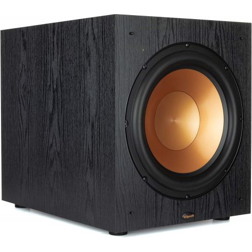 클립쉬 Klipsch Synergy Black Label Sub 120 12” Front Firing Subwoofer with 200 Watts of continuous power, 400 Watts of Dynamic power, and Digital Amplifier for Powerful Home Theater Bass