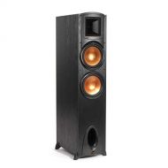 Klipsch Synergy Black Label F 300 Floorstanding Speaker with Proprietary Horn Technology, Dual 8” High Output Woofers, with Room Filling Sound in Black