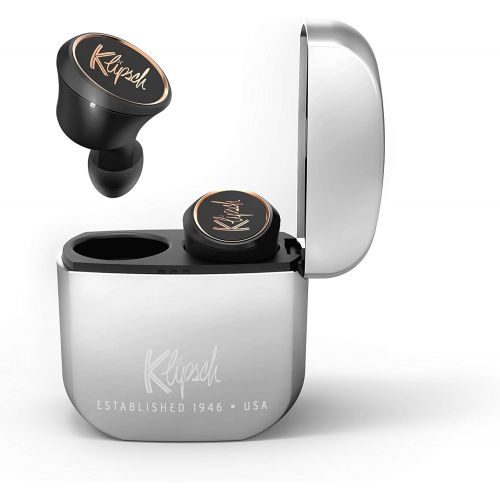 클립쉬 Klipsch T5 True Wireless Headphones, Silver