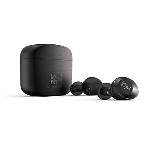 클립쉬 Klipsch T5 II True Wireless Bluetooth 5.0 Earphones in Gunmetal with Transparency Mode, Beamforming Mics, Best Fitting Ear Tips, and 32 Hours of Battery Life in a Slim Charging Cas