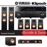 Klipsch RP-260F 7.1-Ch Reference Premiere Home Theater Speaker System with Yamaha AVENTAGE RX-A880 7.2-Channel 4K Network A/V Receiver