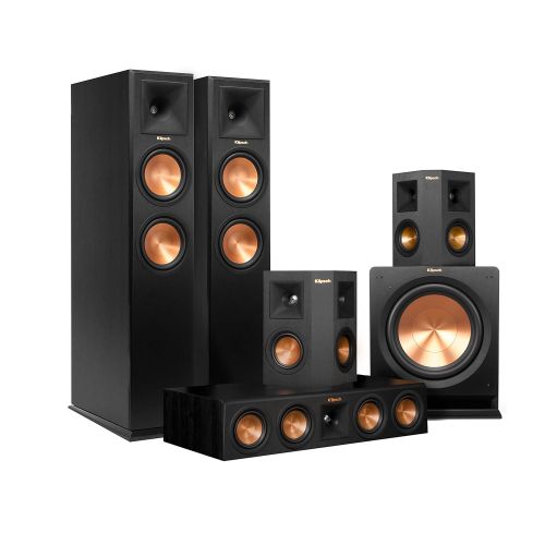 클립쉬 Klipsch RP-260F Home Theater System Bundle (Ebony) with Yamaha RX-A850