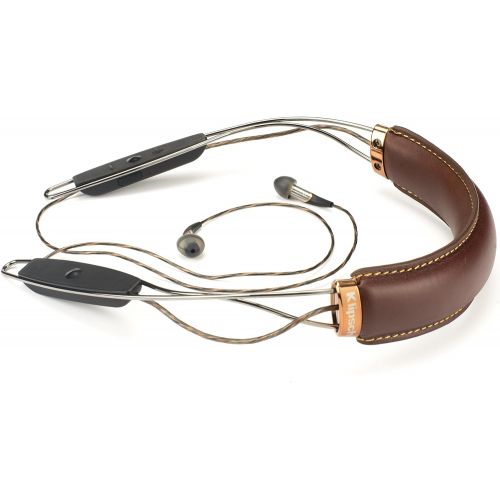 클립쉬 Klipsch X12 Bluetooth Neckband Headphones (Black Leather)