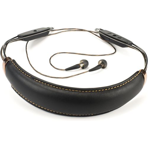 클립쉬 Klipsch X12 Bluetooth Neckband Headphones (Black Leather)