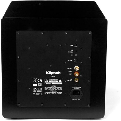 클립쉬 Klipsch SW-311 10-Inch Subwoofer - 500 W RMS (Black)