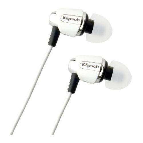 클립쉬 Klipsch Image S4i In-Ear Headset with Mic and 3-Button Remote Headphones - White