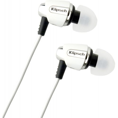 클립쉬 Klipsch Image S4i In-Ear Headset with Mic and 3-Button Remote Headphones - White
