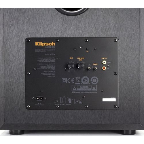 클립쉬 Klipsch 12 400 Watts Wireless Subwoofer Brushed Black Vinyl (R-12SWi)