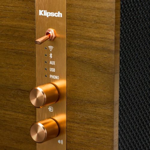 클립쉬 Klipsch Heritage Wireless Three Tabletop Stereo System (Walnut)