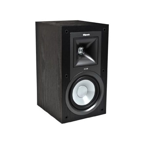 클립쉬 Klipsch KB-15 Icon 5-14-Inch 2-Way Bookshelf Speakers (Black Ash, Set of 2)