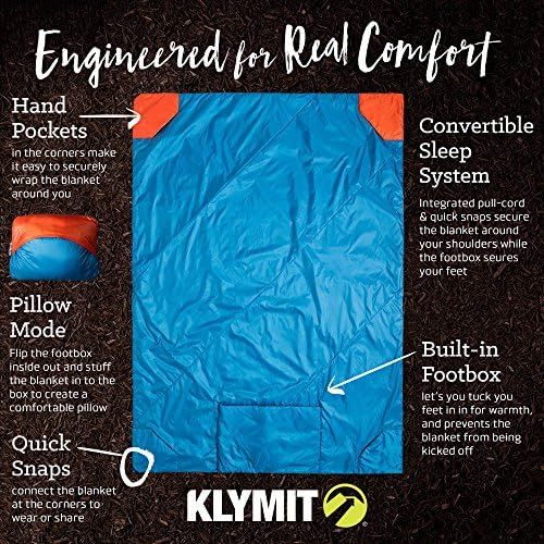  [아마존베스트]Klymit Versa Packable Camping Blanket & Comforter