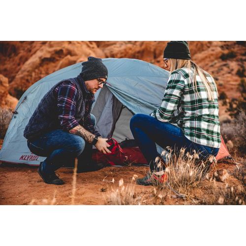  KLYMIT CROSS CANYON 2 Person Tent, Best Camping Gear for Family Camping, Backpacking, and Hiking