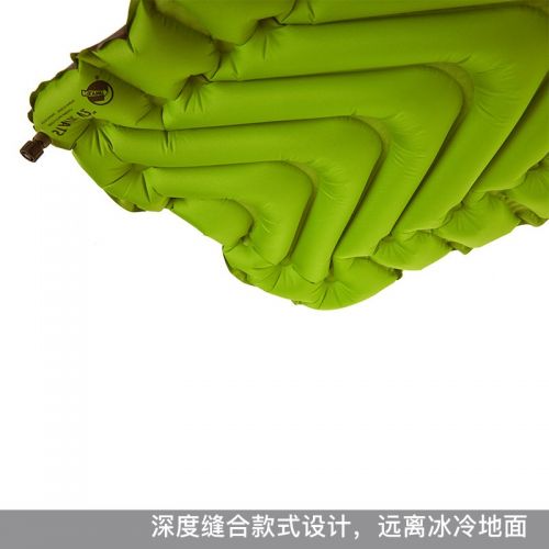  Klymit Static V2 Advanced Body Mapped Superlight Inflatable Sleeping Pad, Light Green/Gray, Regular