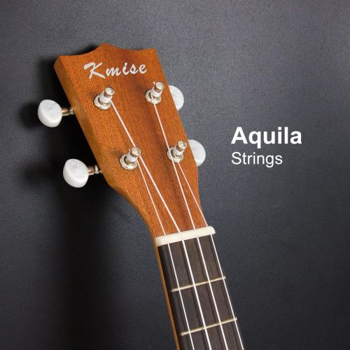  Kmise Tenor Ukulele 26 inch Ukelele Hawaiian Guitar With Aquila Ukele Strings (Ukulele-A7)