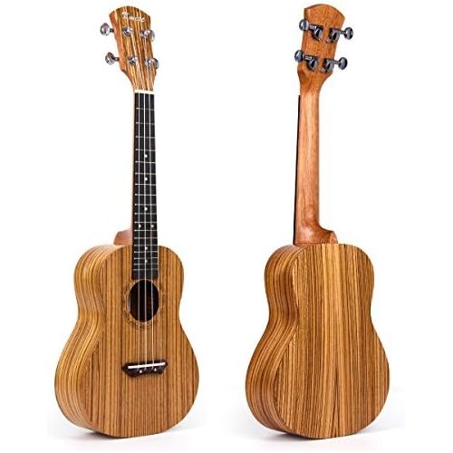  Kmise Matt Solid Mahogany Tenor Ukulele 26 inch Hawaii Guitar Rosewood Bridge With Aquila Strings (Ukulele-A1)