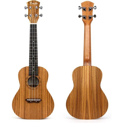  Kmise Matt Solid Mahogany Tenor Ukulele 26 inch Hawaii Guitar Rosewood Bridge With Aquila Strings (Ukulele-A1)