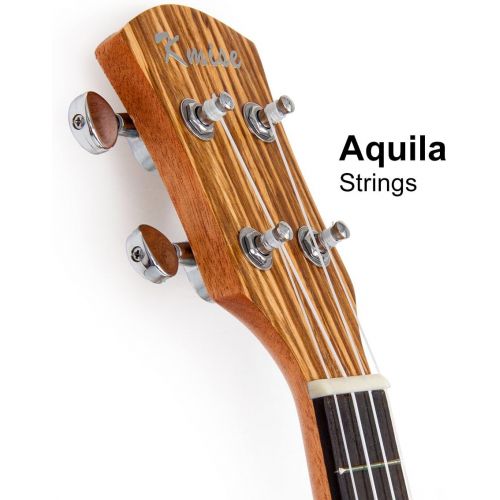  Kmise Matt Solid Mahogany Tenor Ukulele 26 inch Hawaii Guitar Rosewood Bridge With Aquila Strings (Ukulele-A1)