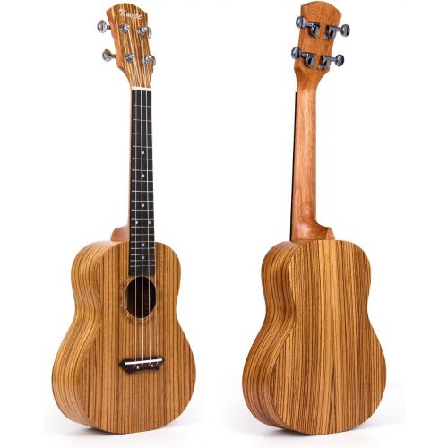  Kmise Matt Solid Mahogany Tenor Ukulele 26 inch Hawaii Guitar Rosewood Bridge With Aquila Strings (Ukulele-A1)