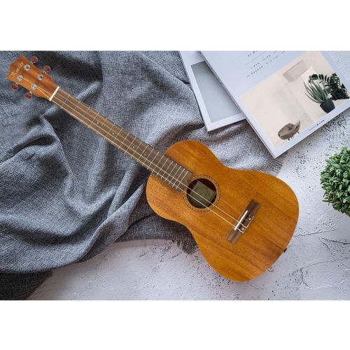  [아마존베스트]Baritone Ukulele 30 inch Uke Mahogany With DGBE String Strap Ukulele picks From Kmise